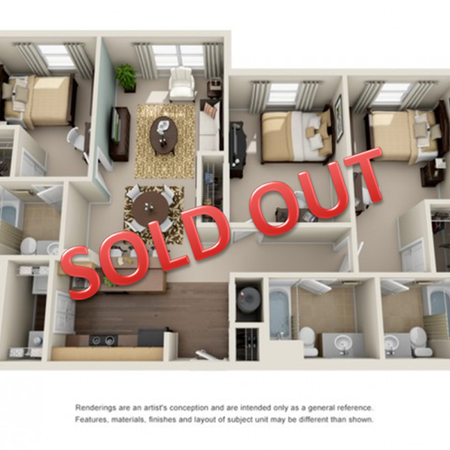 three bedroom apartments in atlanta