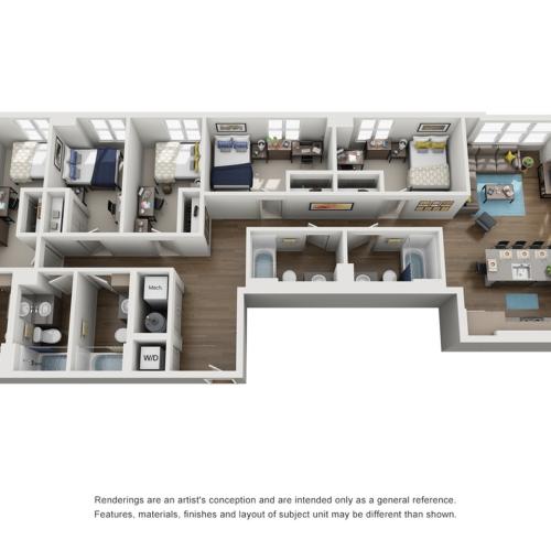 five bedroom apartment in ann arbor