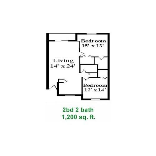 Price Pleaser 1 Bed Apartment Marcell Gardens Apartments