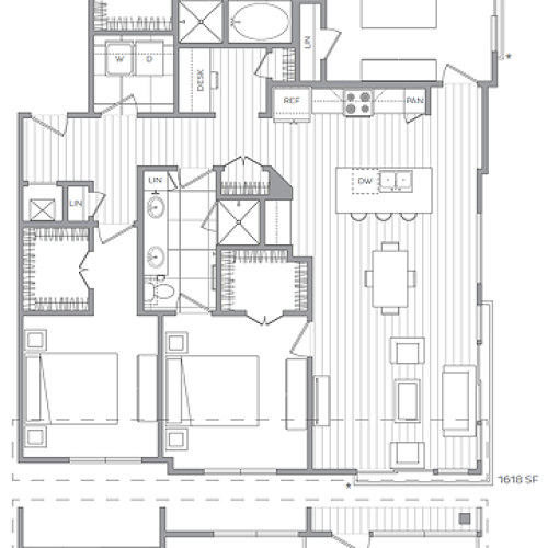 Ba 1 Bed Apartment Hanover Tysons