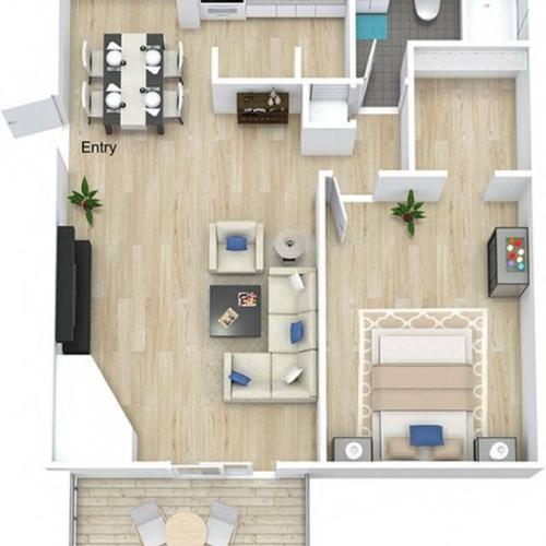 Floorplan Upgraded 1x1 (Concept) (A1Uli)