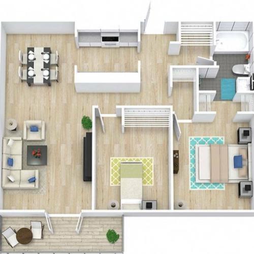 Floorplan - Upgraded 2x1 (Image) (B4Uli)