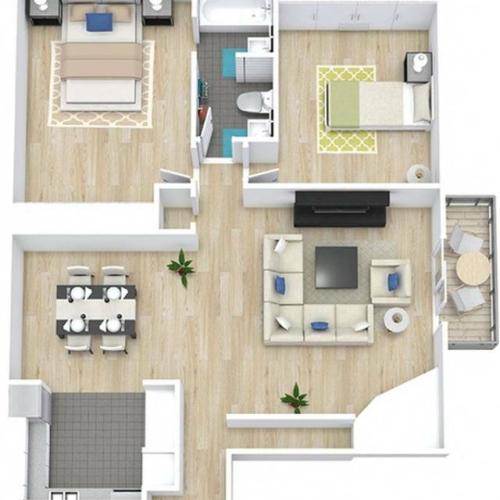 Floorplan Traditional 2x1 (Insight/...(B1li)