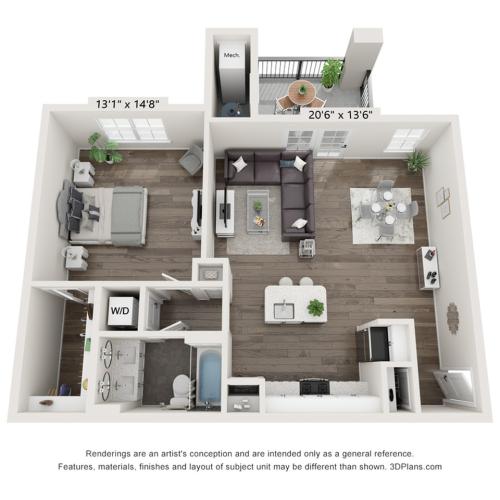 1 Bedroom
