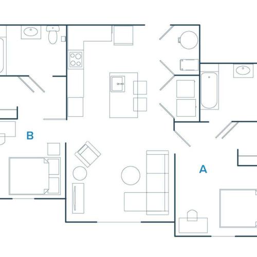 2 Bedroom Frisco B