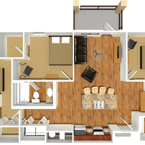 Junction D1 Three Bedroom