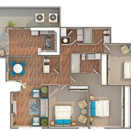Floorplan Image | Arrive Thousand Oaks