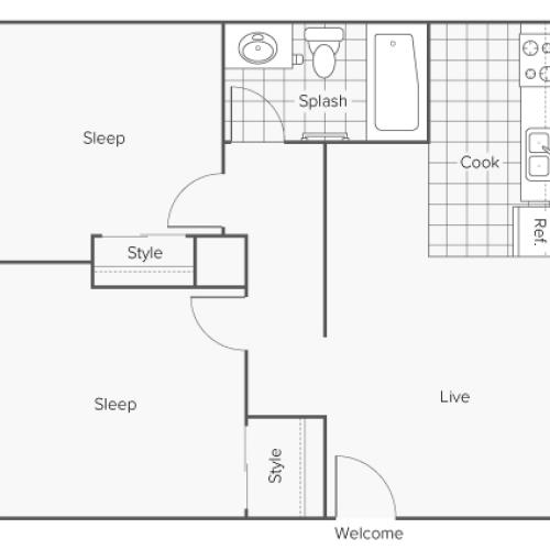 Floor Plan and Availability | Alturas Eleventh Apartment Homes for Rent in Odessa TX 79761