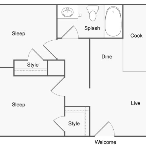 Floor Plan and Availability | Alturas Penbrook Apartment Homes for Rent in Odessa TX 79762