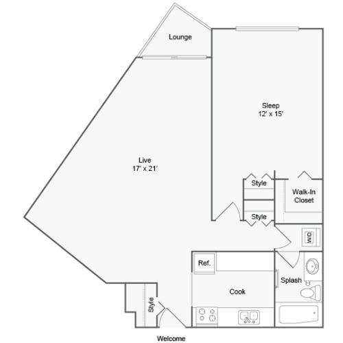 Floor Plan Image | Arrive Silver Spring