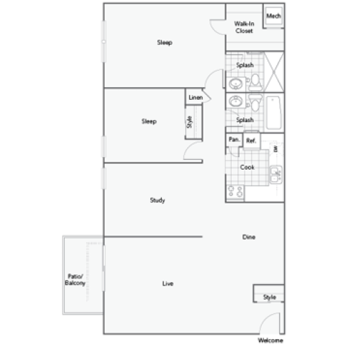 Lindbergh 3 Bed Apartment ReNew on Lindbergh