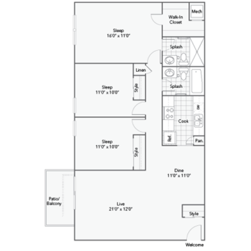 Floorplan Images | ReNew on Lindbergh