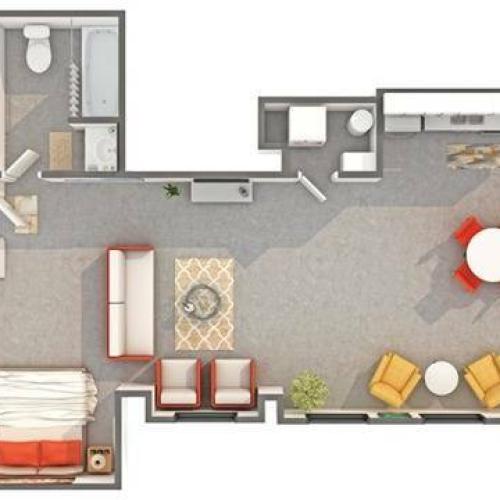 Floor Plan Image | Arrive Broadway Lofts