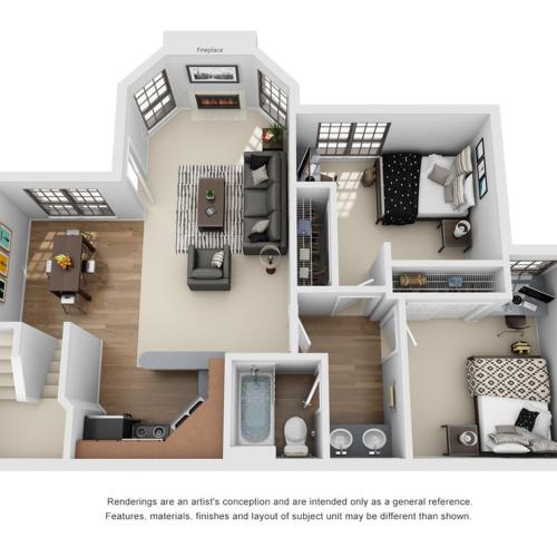 4 Bedroom Apartments In Auburn AL | The Hub at Auburn