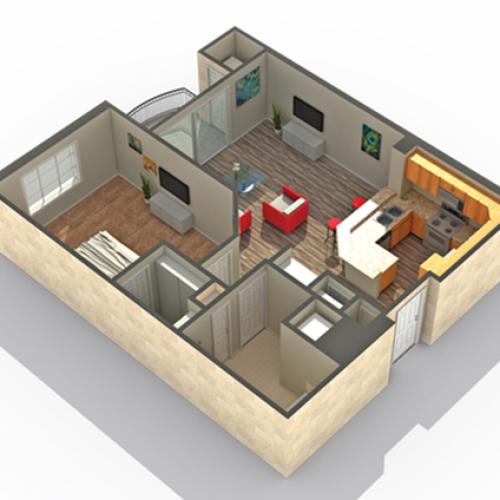 Floor Plan | Apartments Near Lombard IL | ReNew Downer\'s Grove