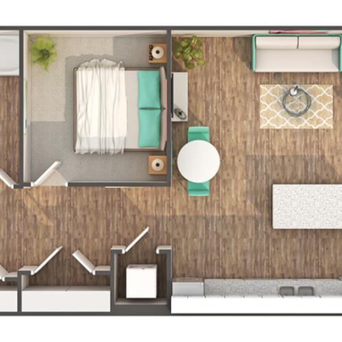 Floor Plan Image | Arrive Loring Park
