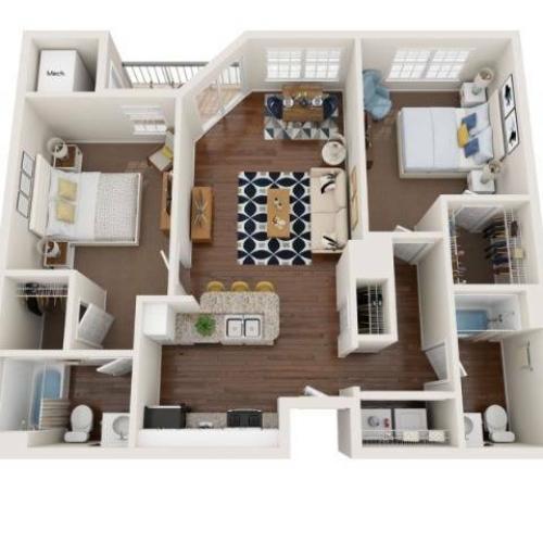 Floor Plan Images | Arrive Fort Lee