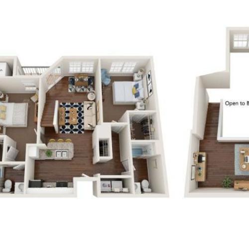 Floor Plan Images | Arrive Fort Lee
