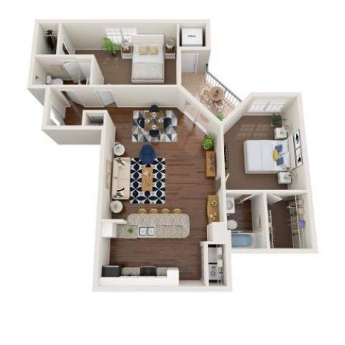 Floor Plan Images | Arrive Fort Lee