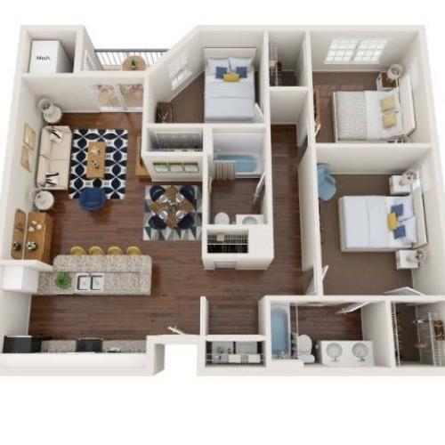 Floor Plan Images | Arrive Fort Lee