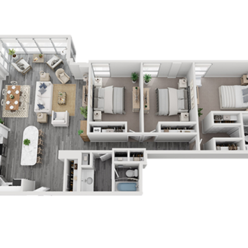 Floorplan Images | Arrive North Bethesda