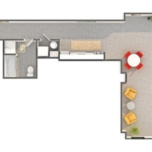 Arrive Broadway Lofts | Floor Plan Image