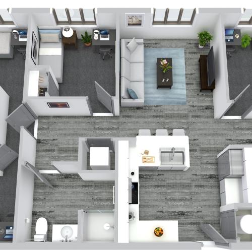 Mt. Timpanogos - Off Campus Student Housing Apartments in Logan, Utah near Utah State University