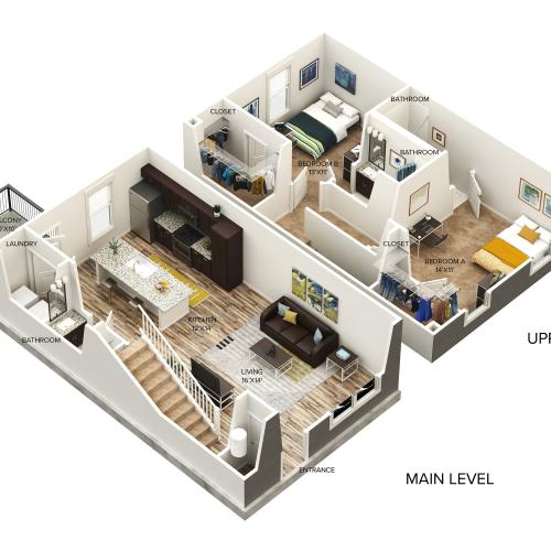 Two Bedroom (TH2)