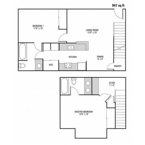 2x2 Townhome