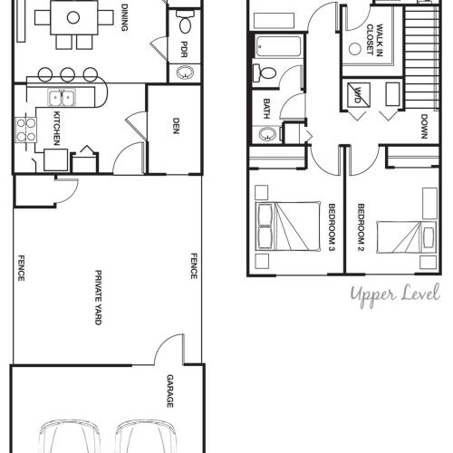 Port Landing at Fife, 3 bedroom, 2.5 bath townhome