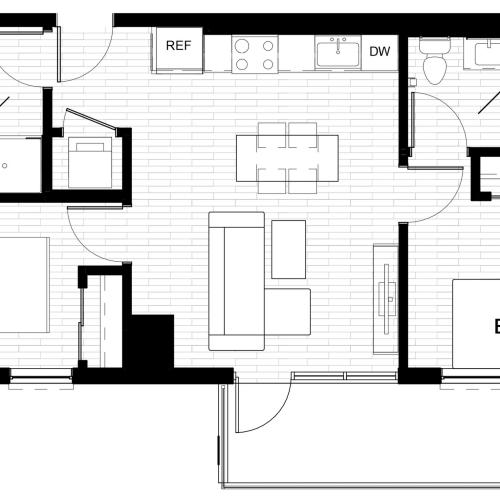 2x2 A - Balcony
