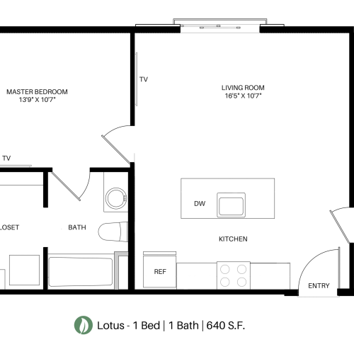 The Lotus Floor Plan Layout