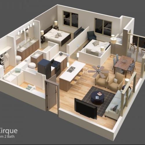 The Glen 2 Bed Apartment The Falls Apartments Apartments in Idaho