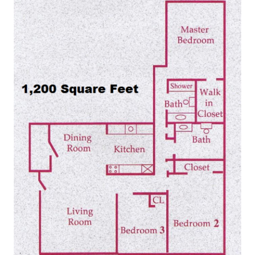 Two Bedroom 2 Bed Apartment The Arbors Apartments Apartments in