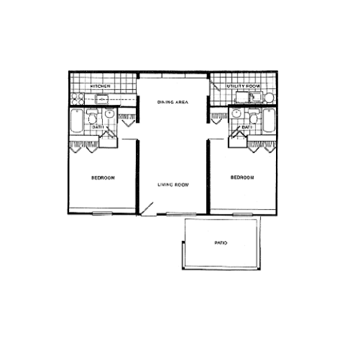 One Bedroom 1 Bed Apartment Brunswick Apartments Apartments in
