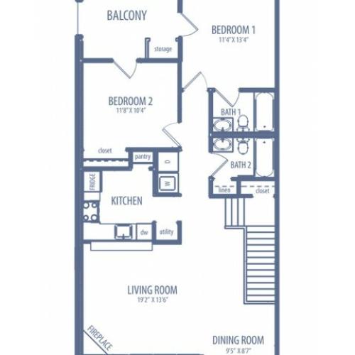 Gardenia - B3 Floorplan