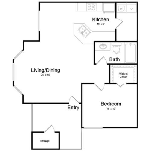 A2 Floor Plan Image