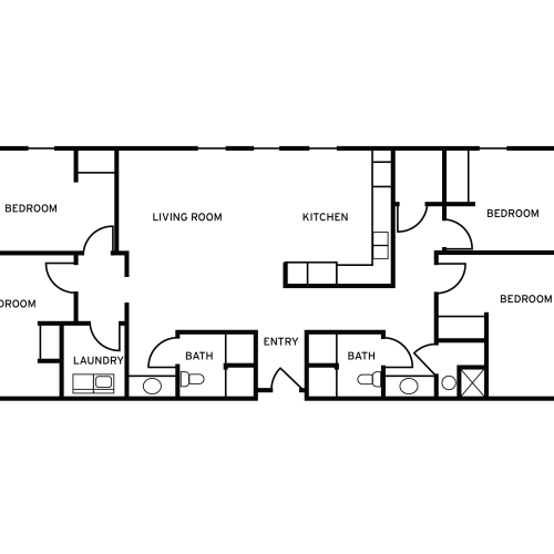 Plan C Floor Plan