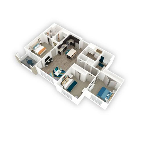 Unity 2 Bed Apartment Affinity 56
