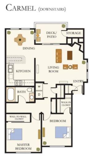 2 Bed 1 Bath