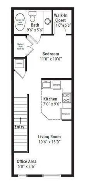 Studio Premier Terrace-Renovated