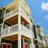 Swallowtail Flats at Old Town exterior balconies, three stories