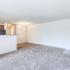 Americana Southdale Apts; Interior, apt front door, dining room, breakfast bar, plush carpet, outlets on each wall