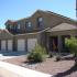Landscaping in front of duplex