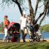 2 Women walking and pushing strollers | Hickam Communities | Hickam Communities