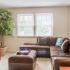 Living room at apartment at Princeton at Mt. Vernon | Apartments In South Lawrence MA