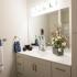 Luxurious Master Bathroom | Apartment in Traverse City, MI | Ridge45 Apartments