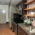 Kitchen with appliances at apartment in Springfield, MO