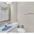Cedar Bathroom | Apartments For Rent in Mount Prospect Illinois | The Element