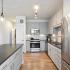 Kitchen counter and appliances